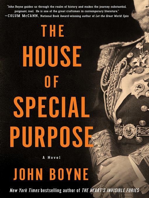 Title details for The House of Special Purpose by John Boyne - Available